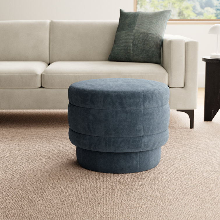 Noa Round Footstool Ottoman & Reviews | AllModern Noa Round Footstool Ottoman & Reviews | AllModern
